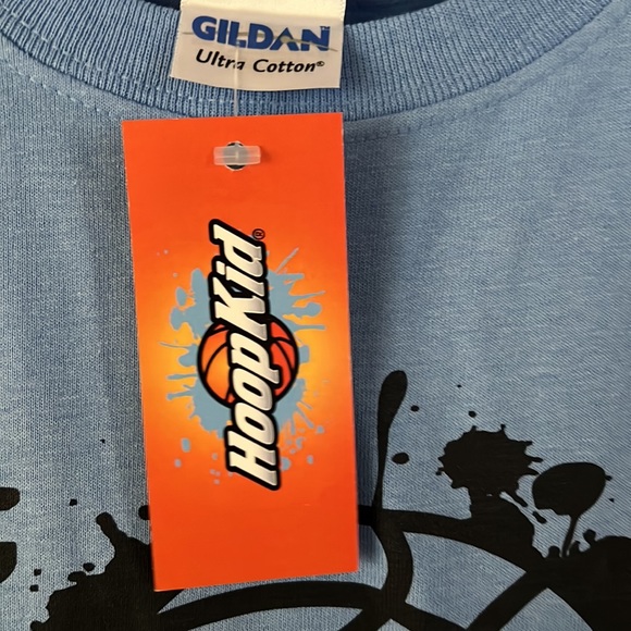 Hoop Kid S/S Youth Basketball Theme Tee - Picture 4 of 5